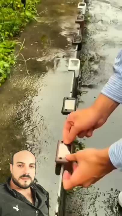 كشاف ليلي أنيق للطاقة الشمسية 